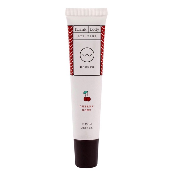 frank body Cherry Bomb Lip Tint NEW Full-Size Red - Picture 3 of 3